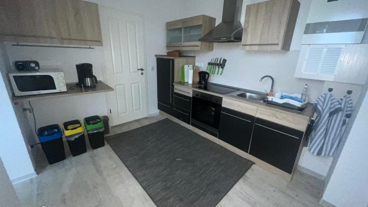 Ferienwohnung Mit Warnowblick รอสต็อค ภายนอก รูปภาพ